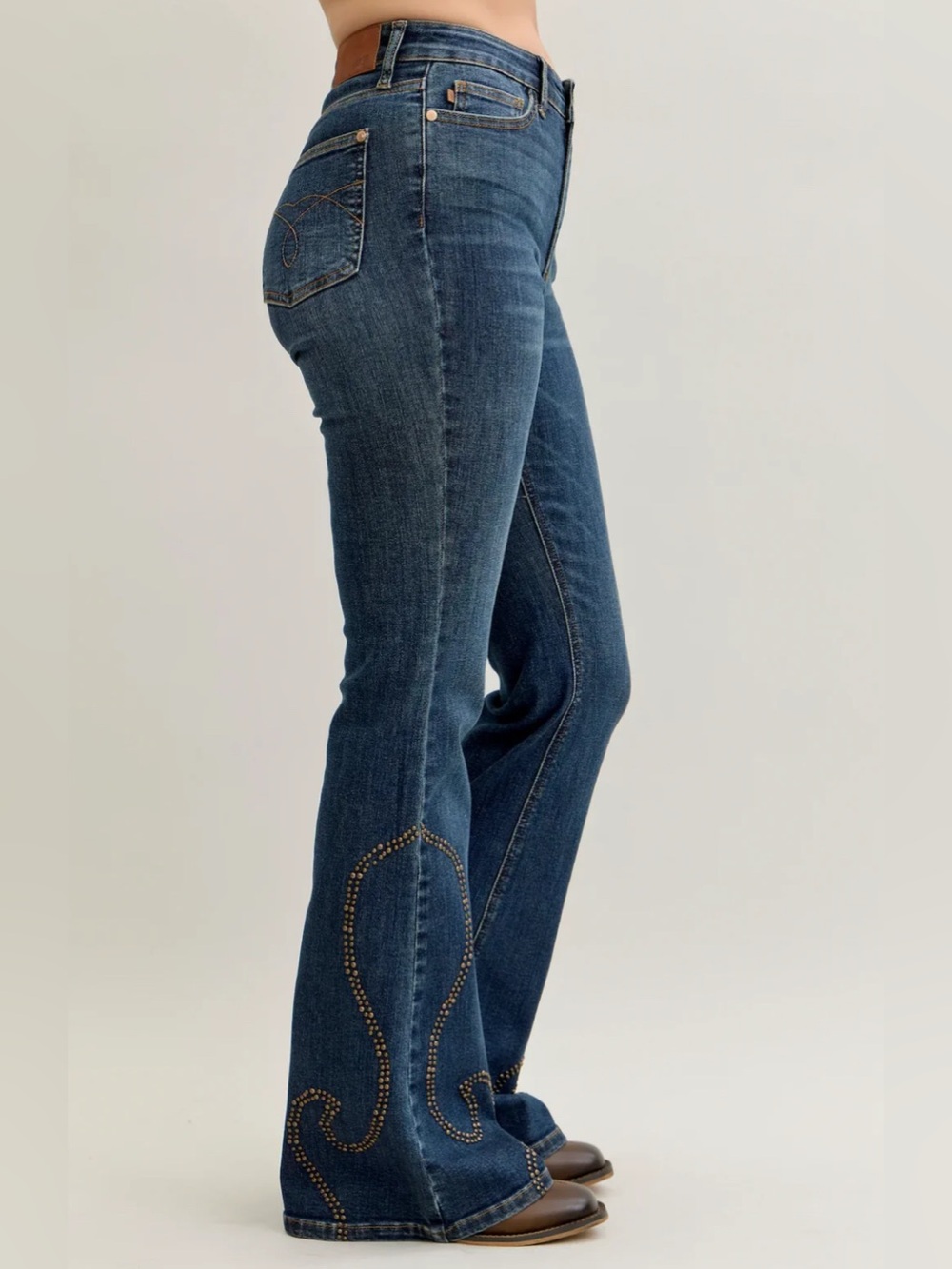 JUDY BLUE Hi-Waist Flare Leg Jeans NWT
